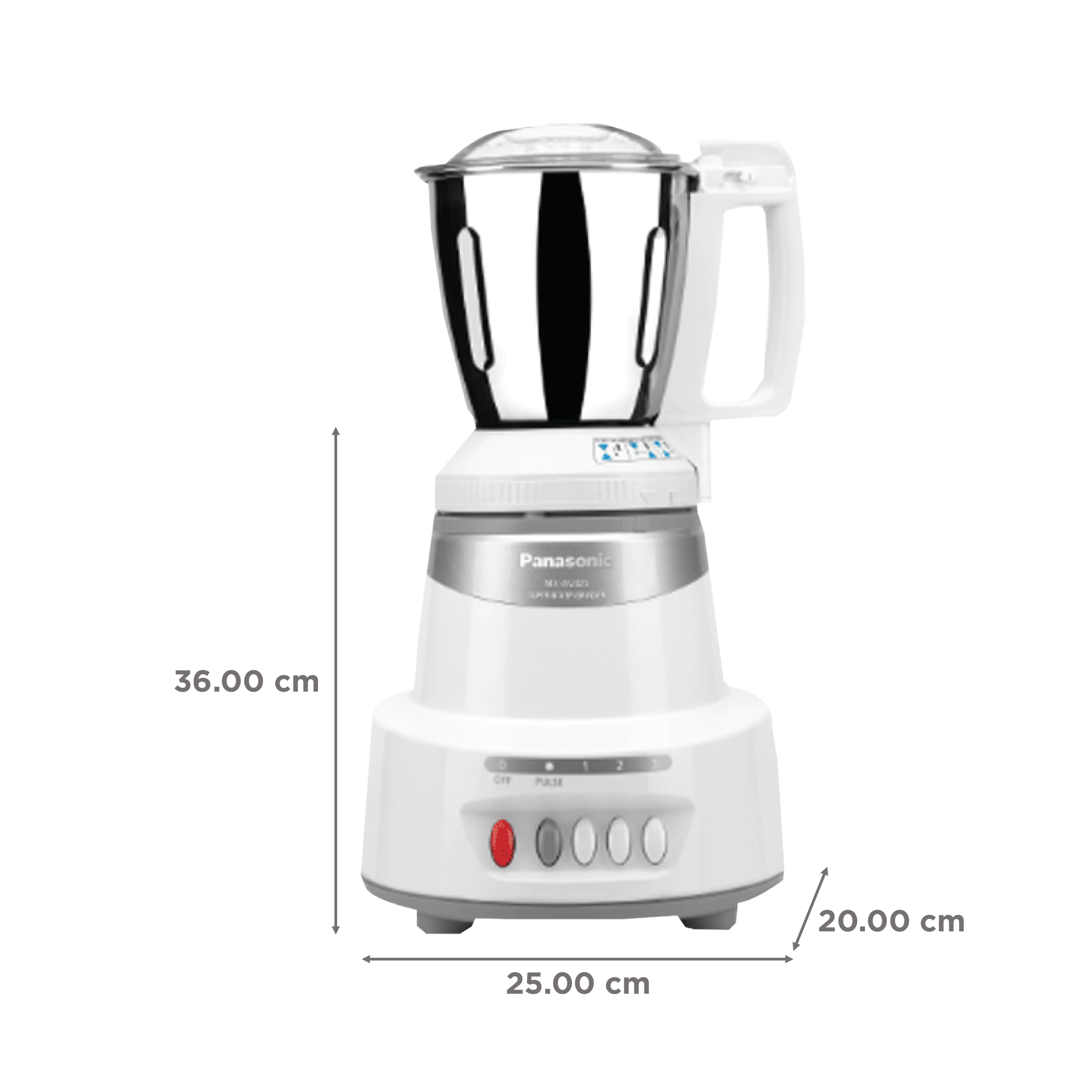 Buy Panasonic Elements Series 600 Watt 3 Jars Mixer Grinder